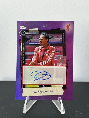Rio Ngumoha 2025 Topps Focus Purple /75