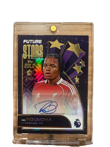 Rio Ngumoha 2025 Topps Gold Gold /50
