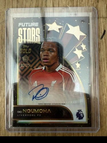 Rio Ngumoha 2025 Topps Gold PL Orange /25