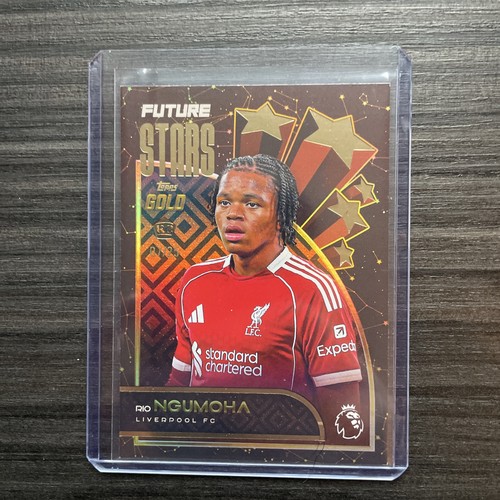 Rio Ngumoha 2025 Topps Gold Premier League Gold /25