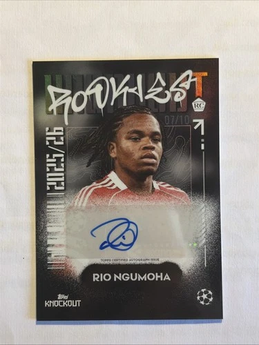 Rio Ngumoha 2025 Topps Knockout /10