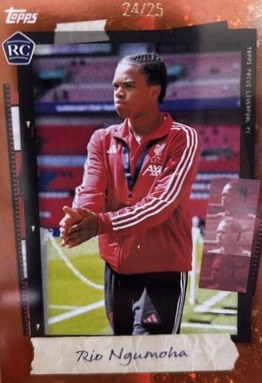 Rio Ngumoha 2026 Topps LFC Focus /25