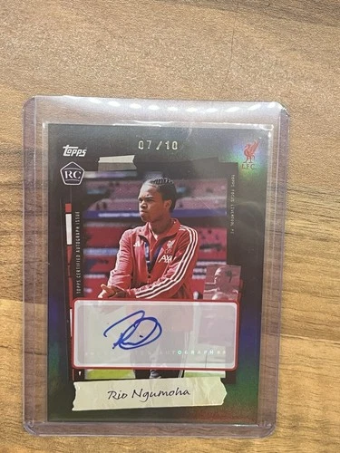 Rio Ngumoha 2025 Topps Liverpool Focus /10