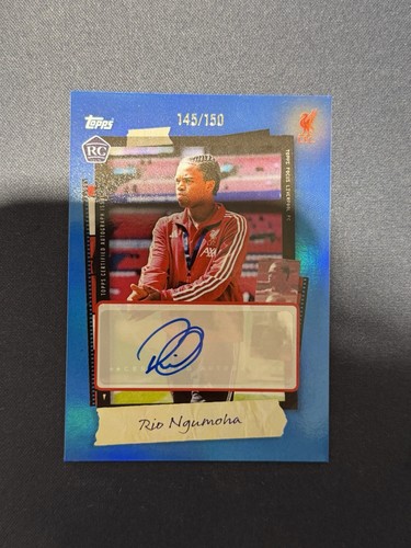 Rio Ngumoha 2025 Topps Liverpool Focus /150