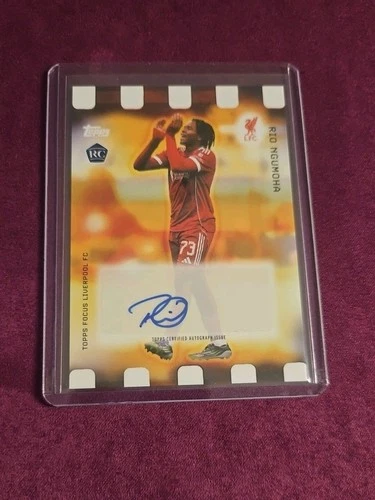 Rio Ngumoha 2025 Topps Liverpool Focus
