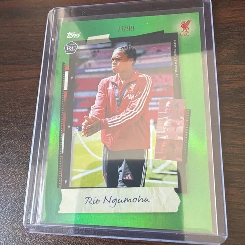 Rio Ngumoha 2025 Topps Liverpool Focus /99