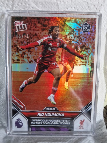 Rio Ngumoha 2025 Topps Premier League /25