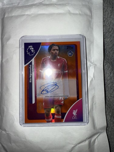 Rio Ngumoha 2025 Topps Premier League /25