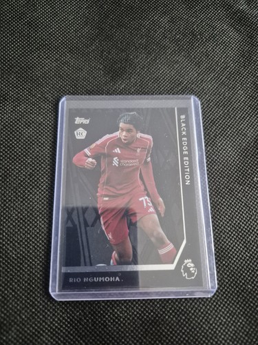 Rio Ngumoha 2026 Topps Premier League Black Edge Edition