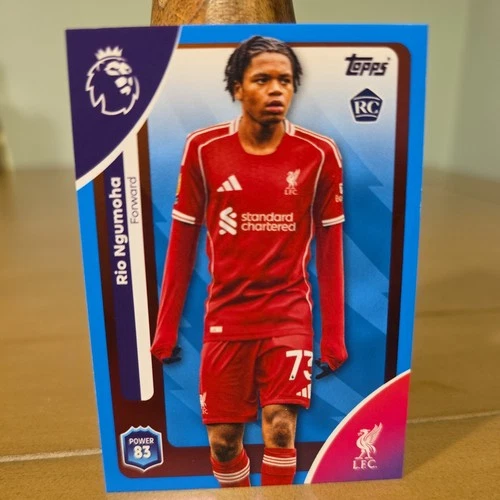 Rio Ngumoha 2026 Topps Premier League Blue