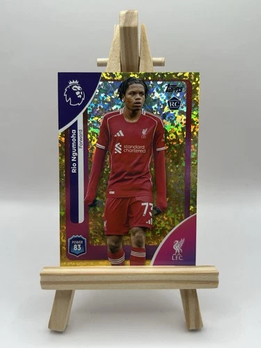 Rio Ngumoha 2025 Topps Premier League Gold Sparkle /50