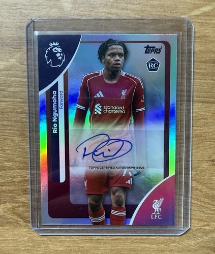 Rio Ngumoha 2025 Topps Premier League Refractor