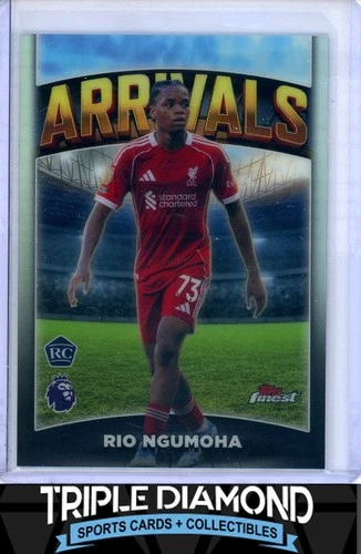 Rio Ngumoha 2025 Topps Finest EPL Refractor #H687