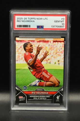 Rio Ngumoha 2025 Topps Now