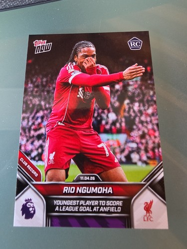 Rio Ngumoha 2026 Topps Now #167