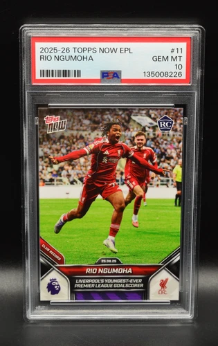 Rio Ngumoha 2025 Topps Now EPL