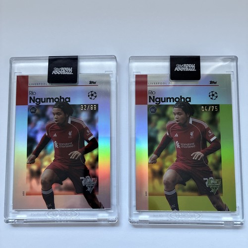 Rio Ngumoha 2025 Topps Total Football /75 and /99