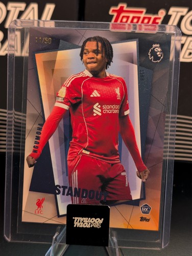 Rio Ngumoha 2025 Topps Total Football /99