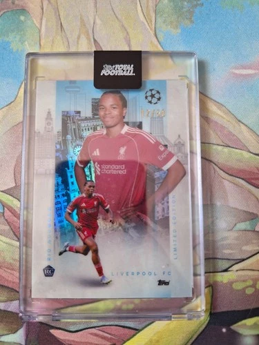 Rio Ngumoha 2025 Topps Total Football blue /50