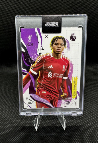 Rio Ngumoha 2025 Topps Total Football Viola /25