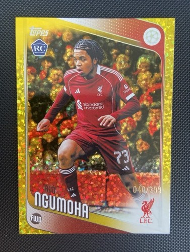 Rio Ngumoha 2025 Topps UCC /299