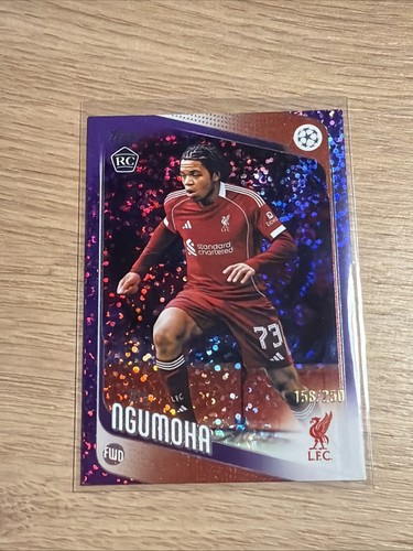 Rio Ngumoha 2025 Topps UCC Flagship Purple /250