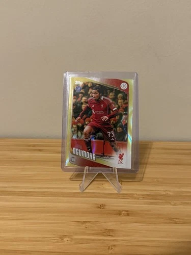Rio Ngumoha 2025 Topps UCC Neon Yellow Flowfractor