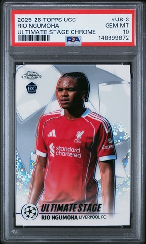 Rio Ngumoha 2025 Topps UEFA Chrome