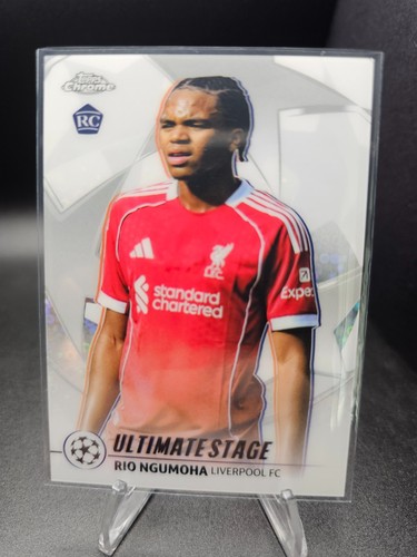 Rio Ngumoha 2025 Topps UEFA Club Competitions Chrome #US-3