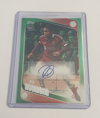 Rio Ngumoha 2025 Topps UEFA Club Competitions Flagship /99