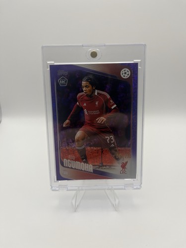 Rio Ngumoha 2025 Topps UEFA Club Competitions Viola /299