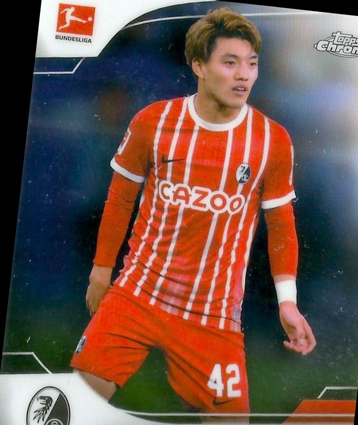Ritsu Doan 2022 Topps Chrome Bundesliga 39