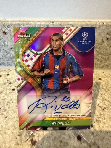 Rivaldo 2025 Topps Finest True Purple /75