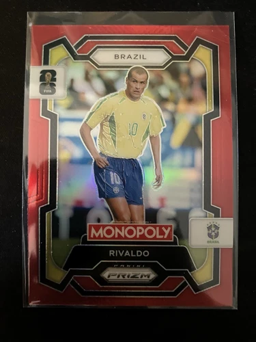 Rivaldo 2026 Panini Prizm Monopoly FIFA World Cup Red Prizm #21