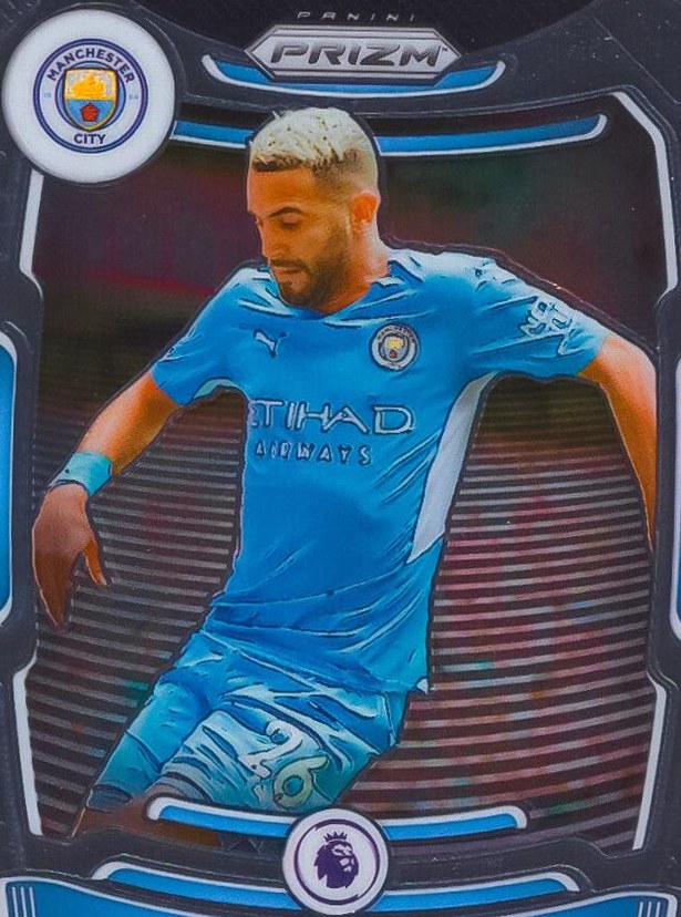 Riyad Mahrez 2021 Panini Prizm Premier League 1
