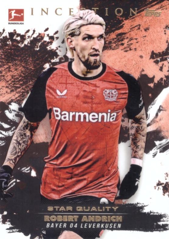 Robert Andrich 2024 Topps Inception Bundesliga