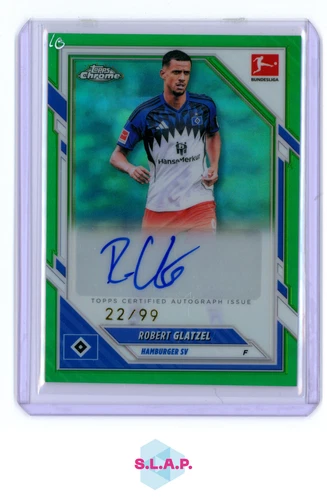 Robert Glatzel 2025 Topps Chrome Green /99