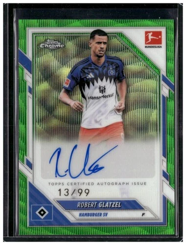 Robert Glatzel 2025 Topps Chrome Green Wave /99