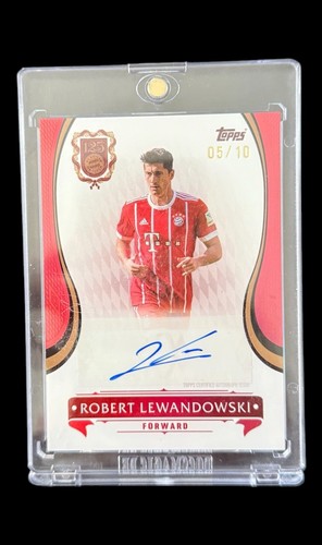 Robert Lewandowski 2024 Topps 125 ans Bayern Anniversary Black /10