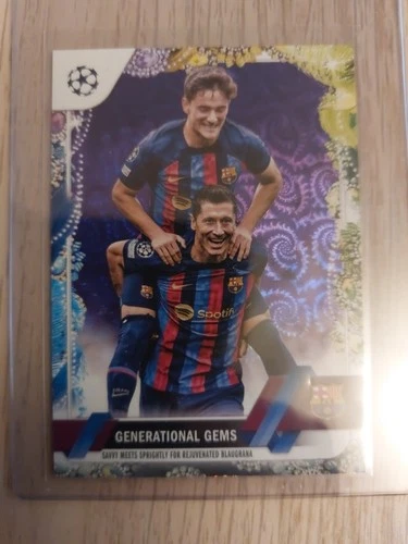 Robert Lewandowski 2023 Topps Carnaval UCC /15
