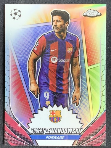 Robert Lewandowski 2023 Topps Chrome