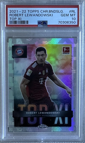 Robert Lewandowski 2022 Topps Chrome
