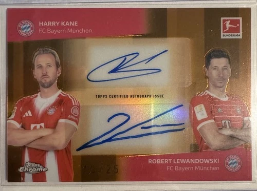 Robert Lewandowski 2025 Topps Chrome /25