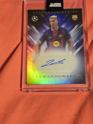 Robert Lewandowski 2024 Topps Chrome /5