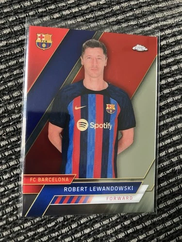 Robert Lewandowski 2023 Topps Chrome