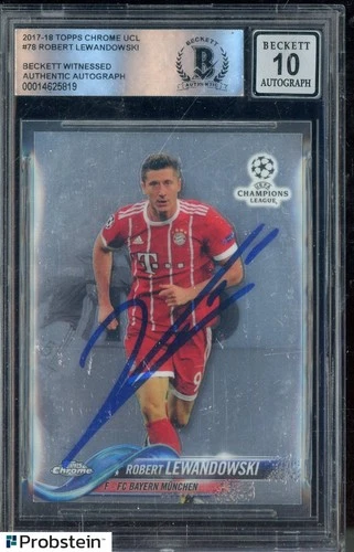 Robert Lewandowski 2017 Topps Chrome #78