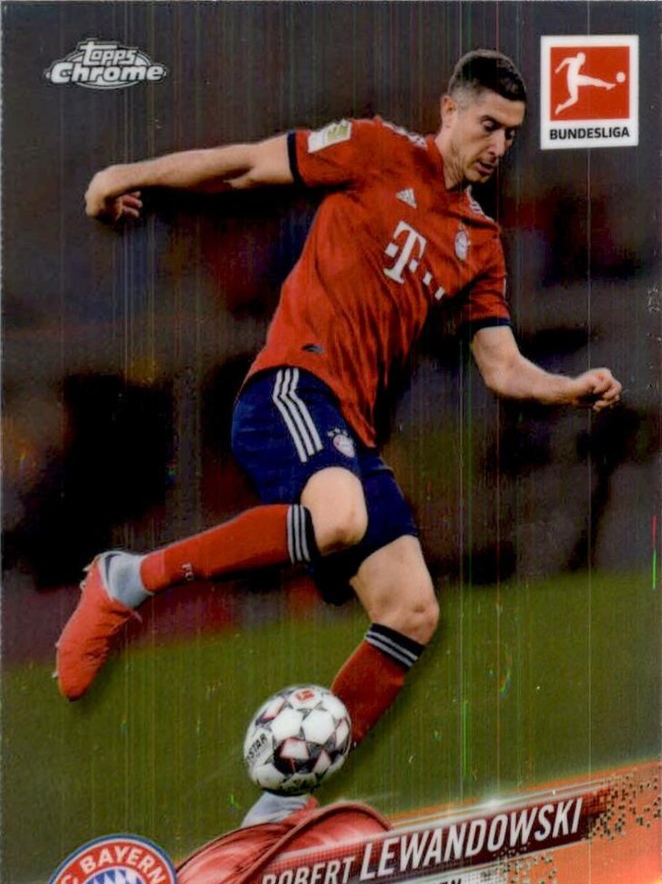 Robert Lewandowski 2018 Topps Chrome Bundesliga 1
