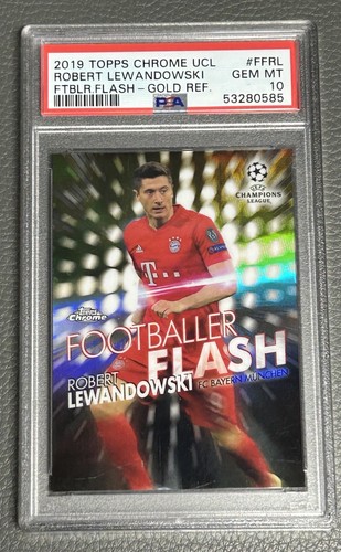 Robert Lewandowski 2019 Topps Chrome Gold /50