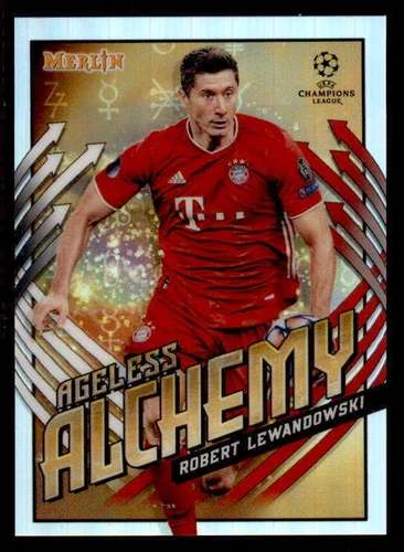 Robert Lewandowski 2020 Topps Chrome Merlin