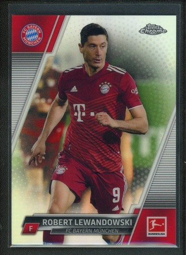 Robert Lewandowski 2022 Topps Chrome Refractor